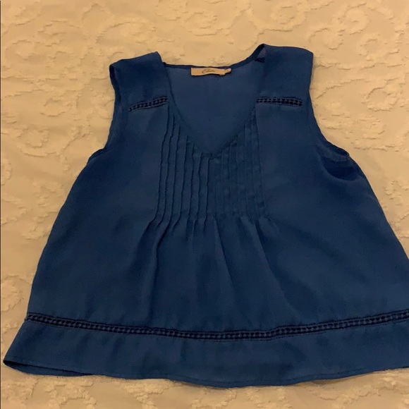 Silk crop tank from Anthropologie- Small - Picture 1 of 4